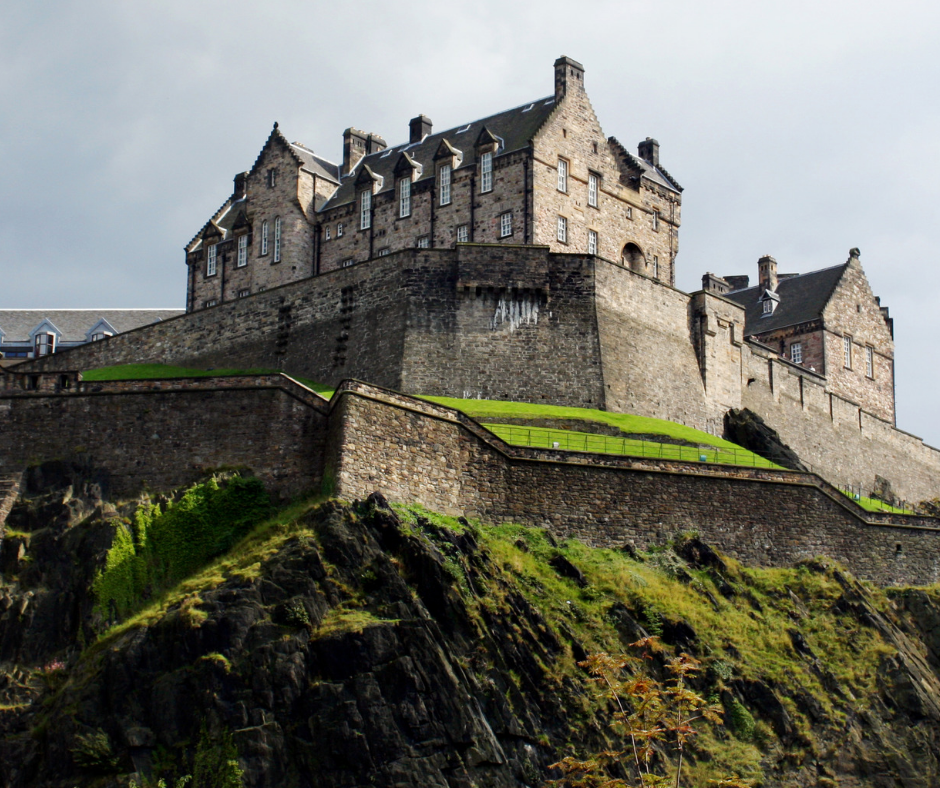 Edinburgh Castle.